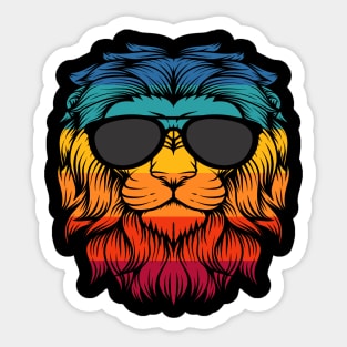 Lion Reggae Sticker